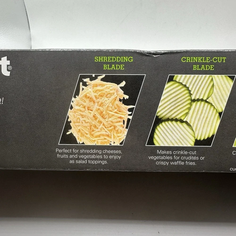 Cuisinart Mandoline Food Processor Precision Cutting Tool Blade New Box Five Cut